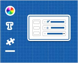 Webengage Survey Create & customize logo